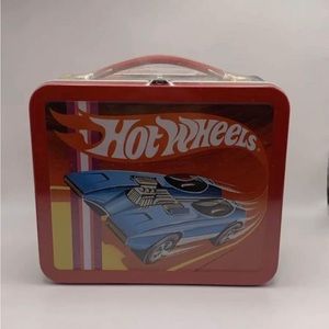 New Sealed Vintage HALLMARK School Days "Hot Wheels" MINI LUNCHBOX Metal I1 🚨